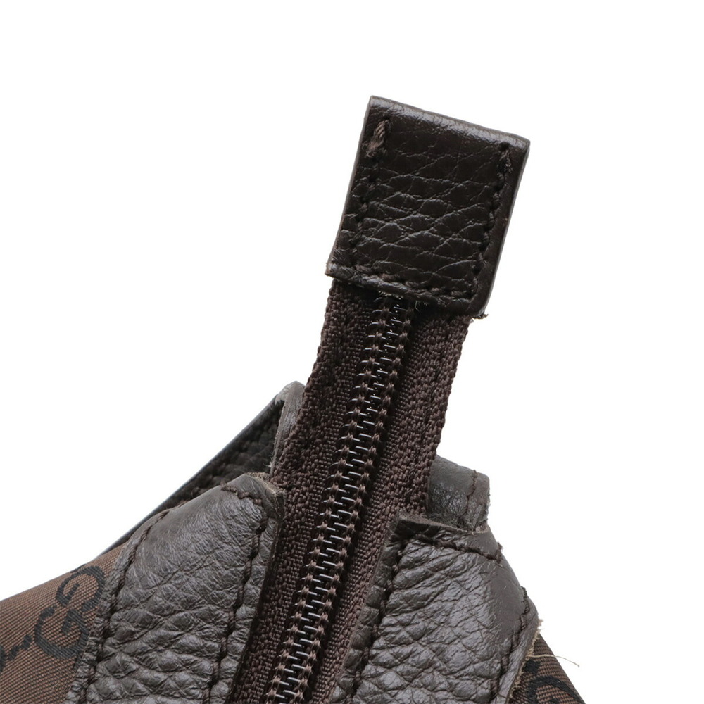 GUCCI Brown Leather Shoulder Bag - Picture 7 of 10